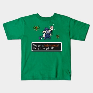 8-bit Allomother (Colobus) Kids T-Shirt